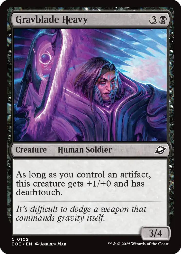 Gravblade Heavy (102) (Edge of Eternities)