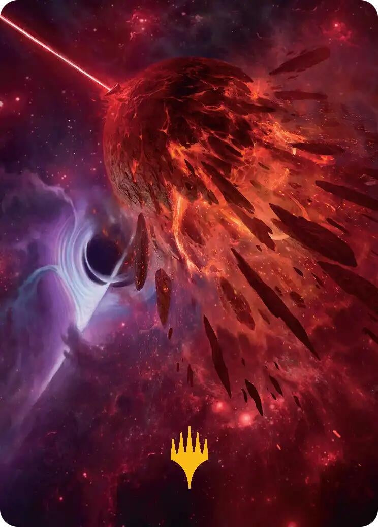 Kavaron, Memorial World Art Card (Gold-Stamped Planeswalker Symbol) (31) (Art Series: Edge of Eternities)