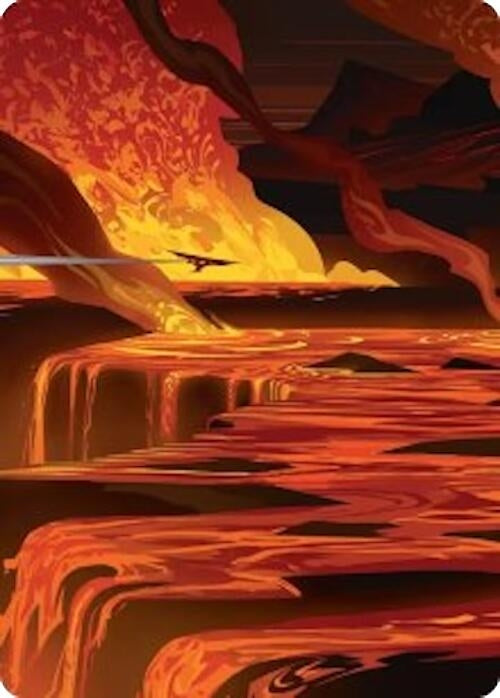 Blast Zone Art Card (48) (Art Series: Edge of Eternities)