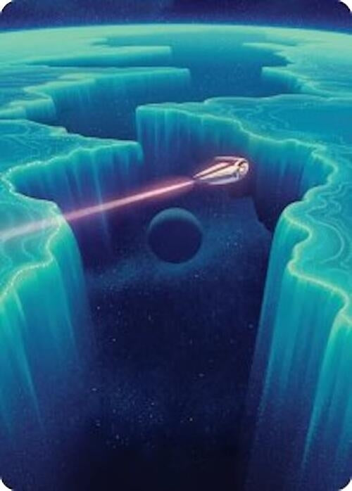 Cascading Cataracts Art Card (50/54) (50) (Art Series: Edge of Eternities)