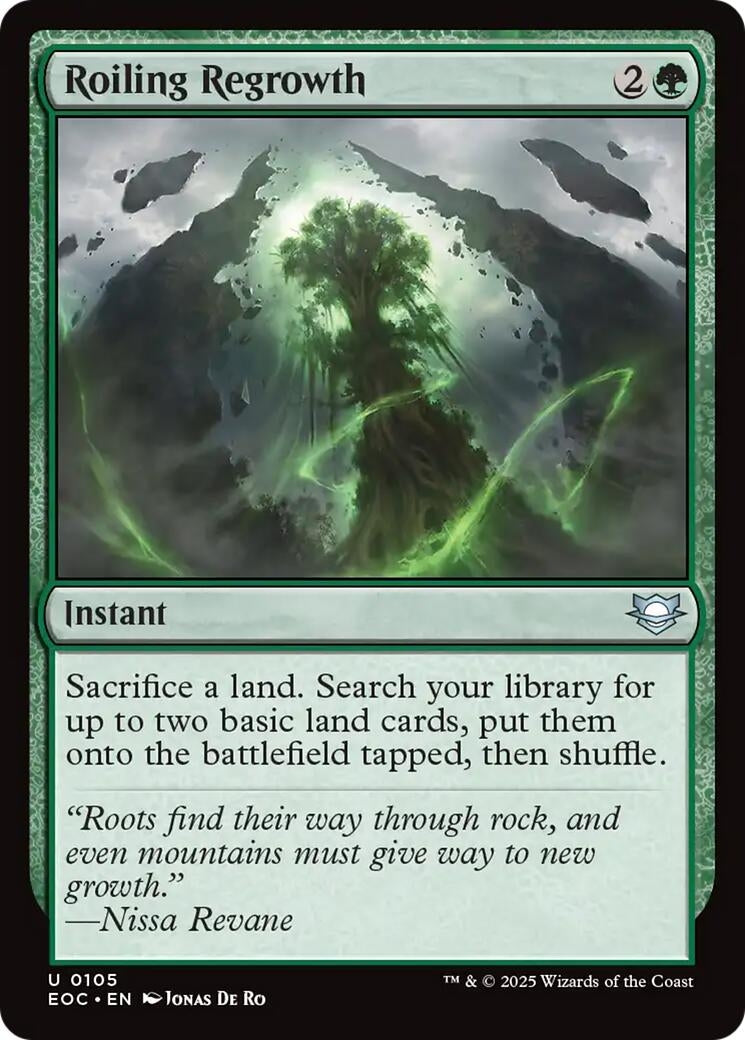 Roiling Regrowth (105) (Commander: Edge of Eternities)