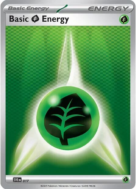 Basic Grass Energy - 017 (017) (SVE: Scarlet & Violet Energies)