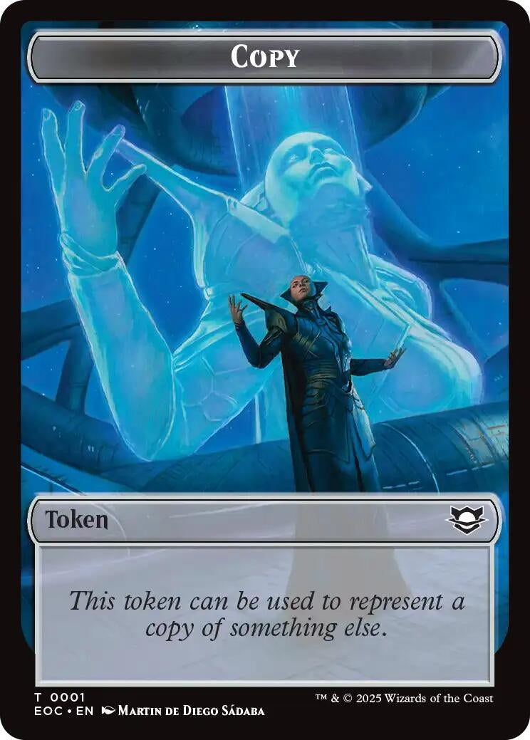 Copy // Pest Double-Sided Token (1 // 9) (Commander: Edge of Eternities)