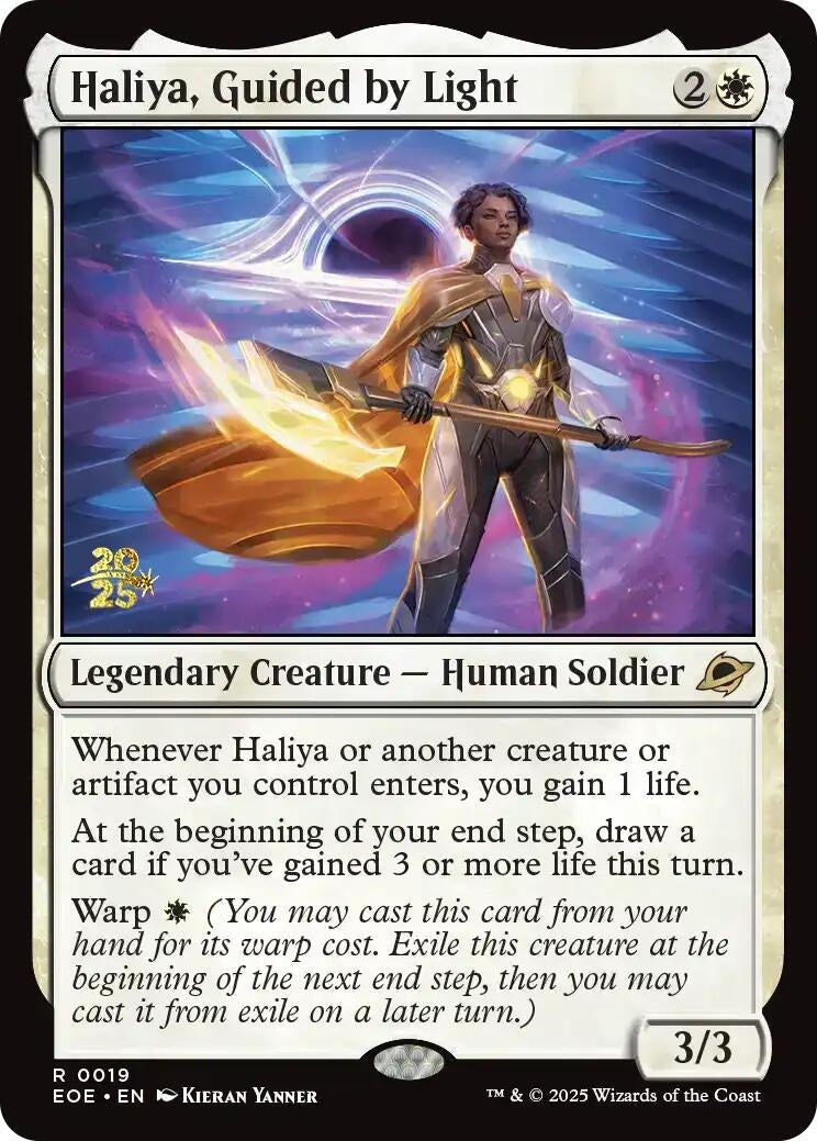 Haliya, Guided by Light (19) (Prerelease Cards)
