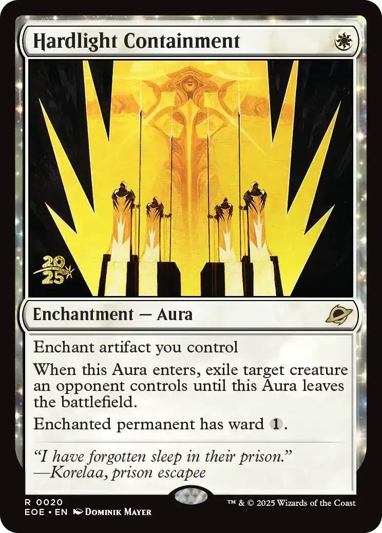 Hardlight Containment (20) (Prerelease Cards)
