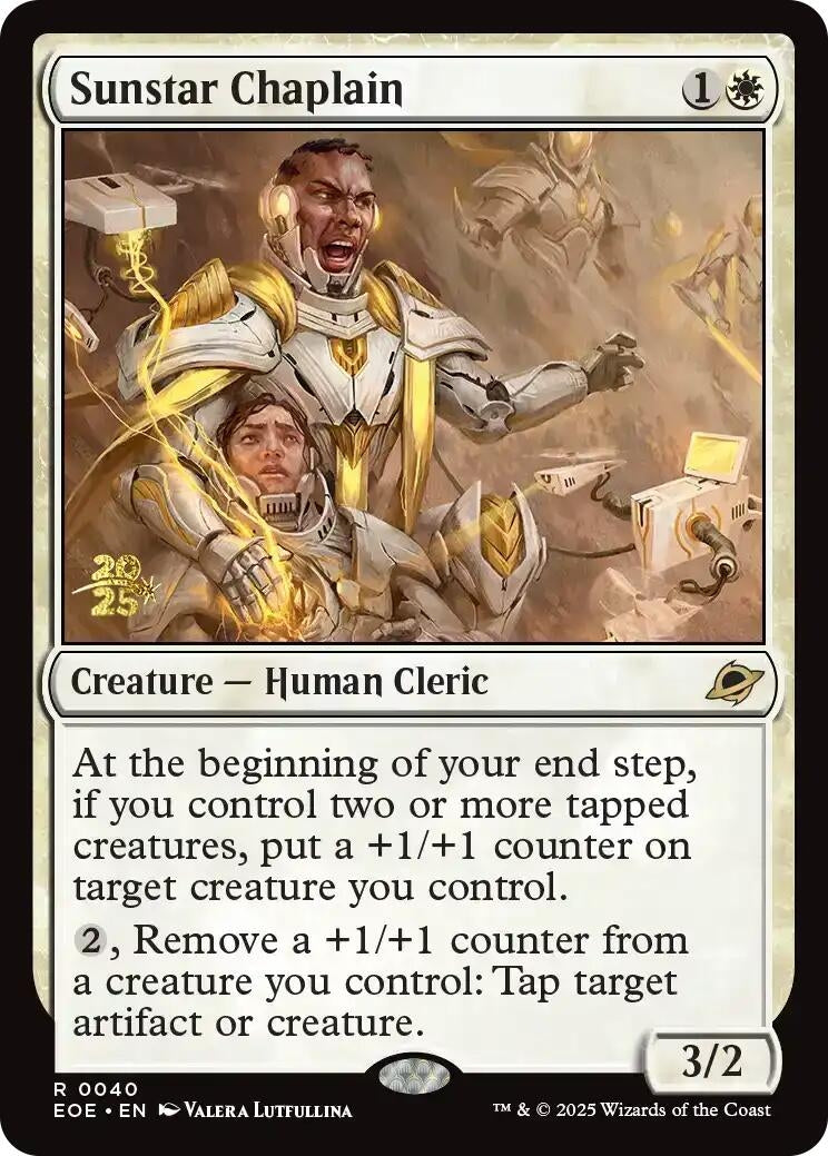 Sunstar Chaplain (40) (Prerelease Cards)