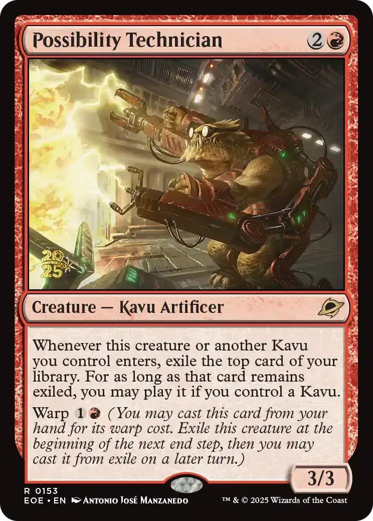 Possibility Technician (153) (Prerelease Cards)