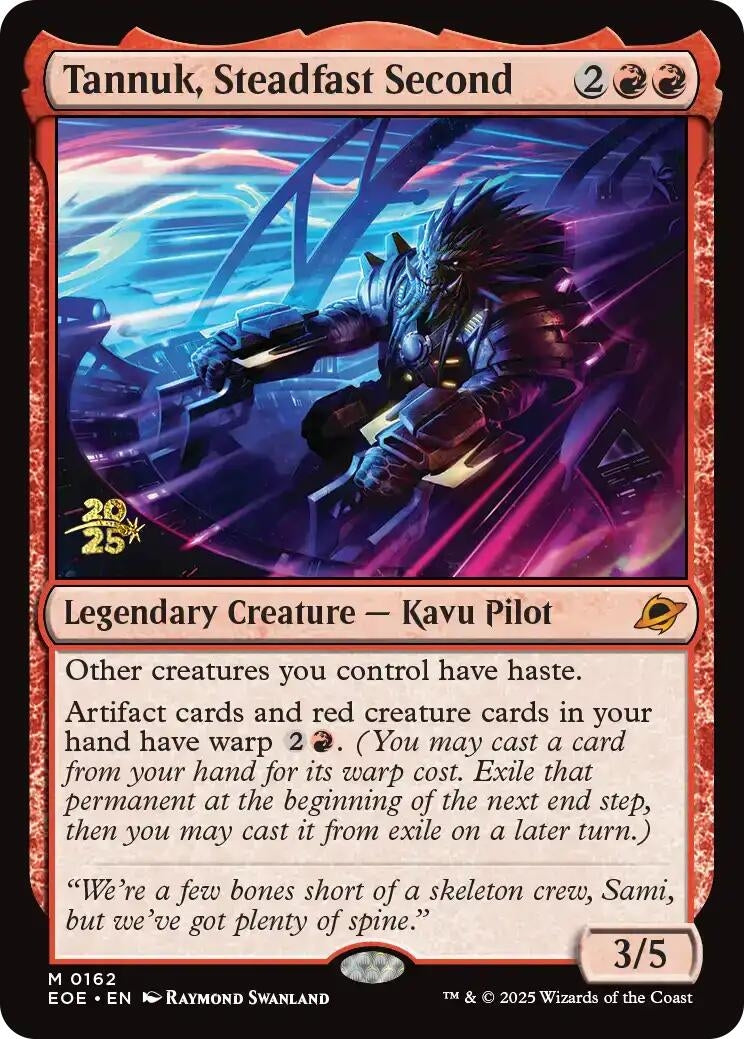 Tannuk, Steadfast Second (162) (Prerelease Cards)