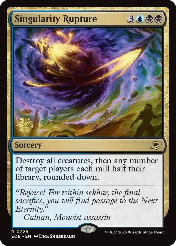 Singularity Rupture (228) (Prerelease Cards)