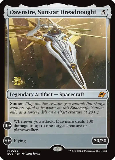 Dawnsire, Sunstar Dreadnought (238) (Prerelease Cards)