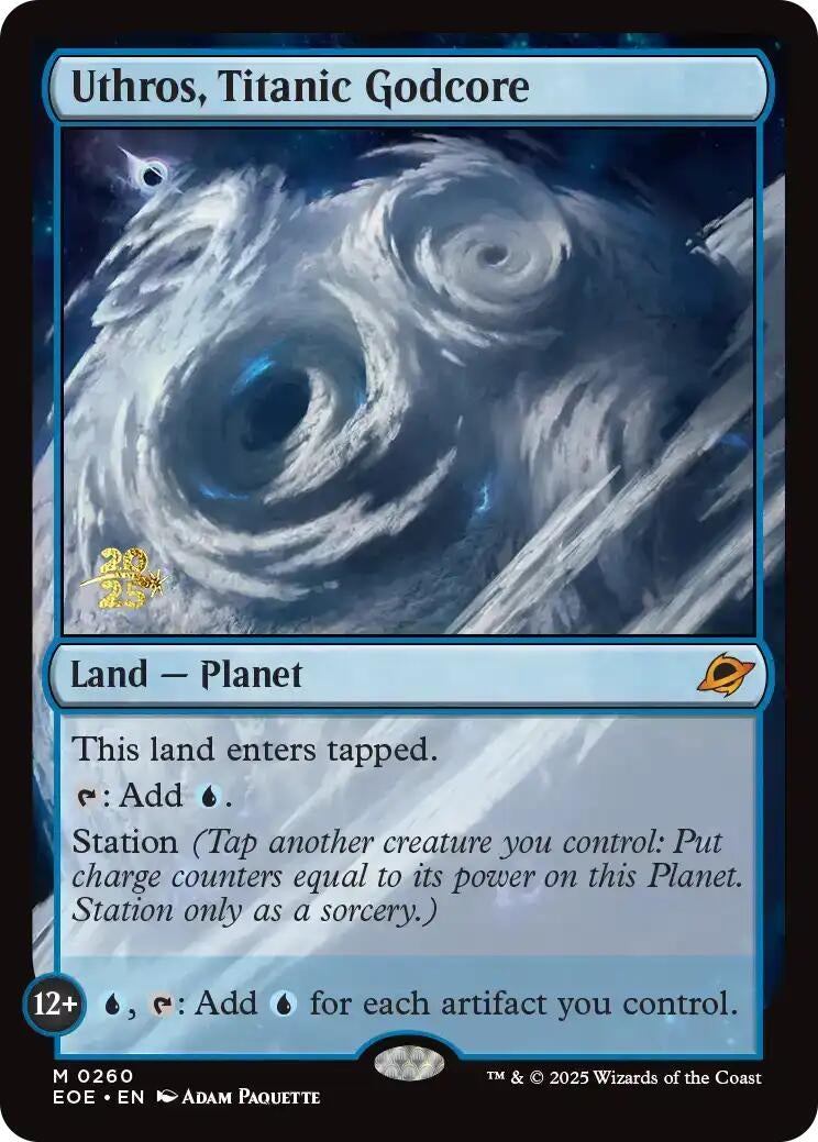 Uthros, Titanic Godcore (260) (Prerelease Cards)