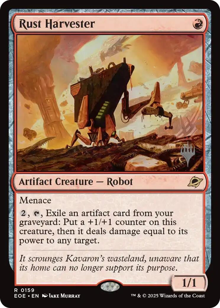 Rust Harvester (159) (Promo Pack: Edge of Eternities)