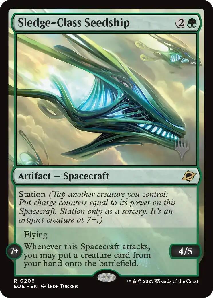 Sledge-Class Seedship (208) (Promo Pack: Edge of Eternities)