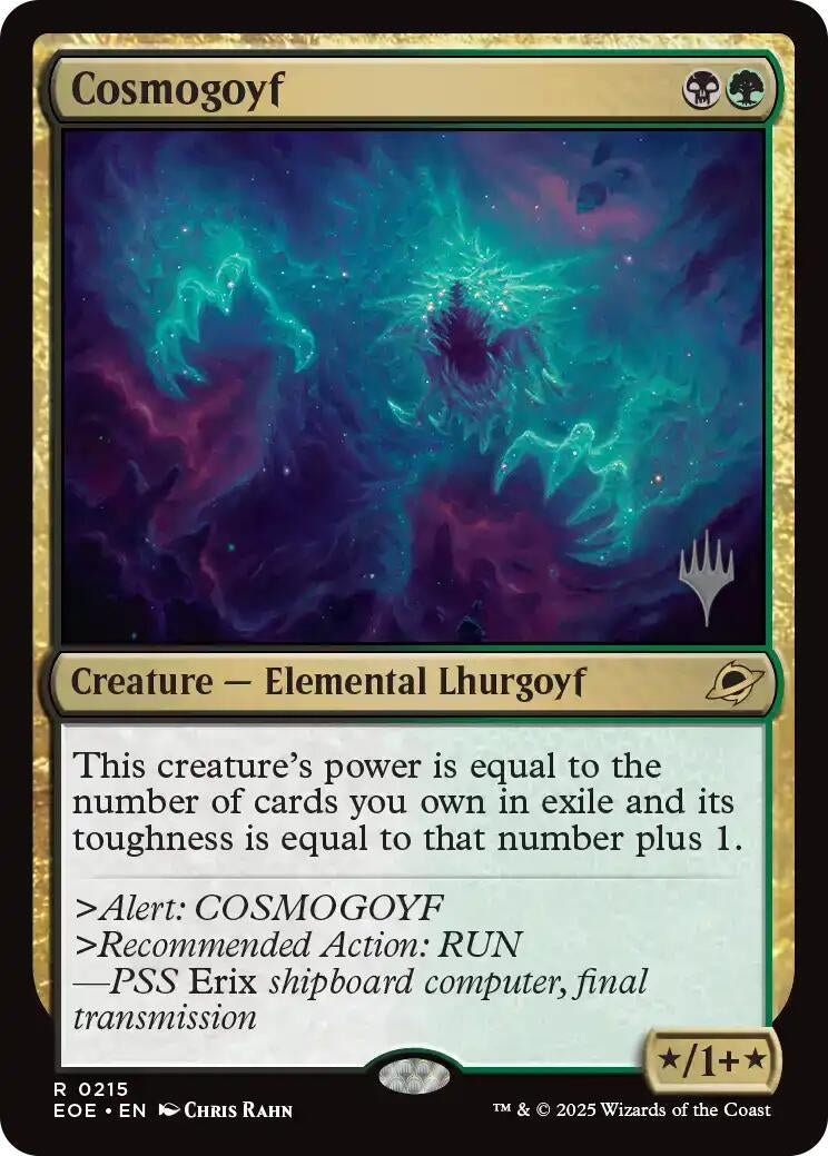 Cosmogoyf (215) (Promo Pack: Edge of Eternities)
