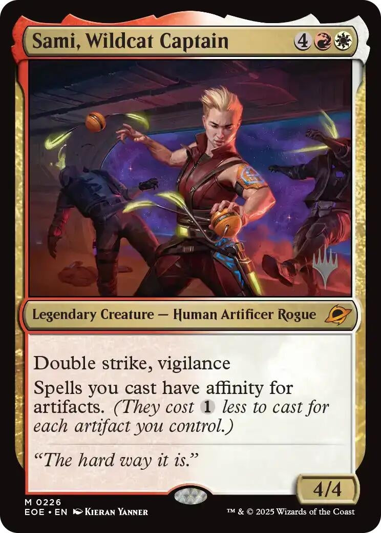 Sami, Wildcat Captain (226) (Promo Pack: Edge of Eternities)