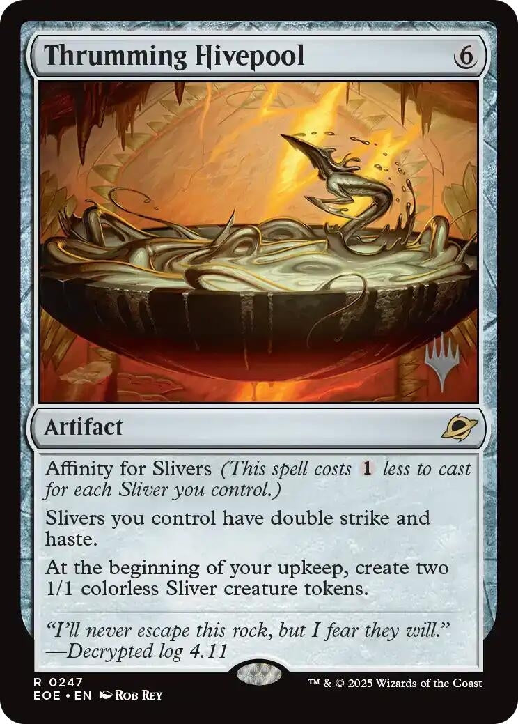 Thrumming Hivepool (247) (Promo Pack: Edge of Eternities)