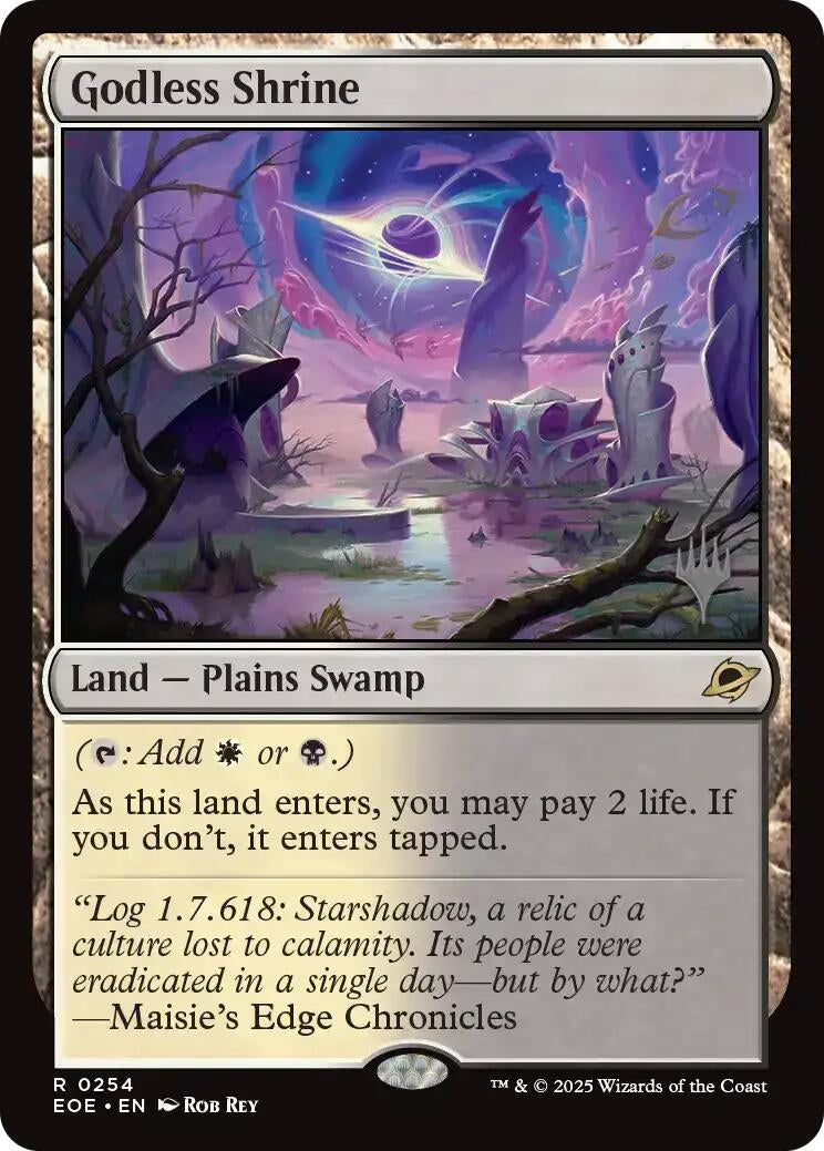 Godless Shrine (254) (Promo Pack: Edge of Eternities)