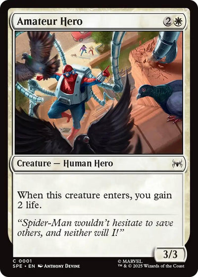 Amateur Hero (1) (Marvel's Spider-Man: Eternal-Legal) (SPE)