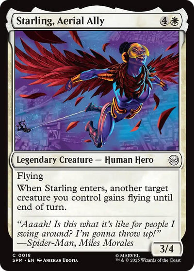 Starling, Aerial Ally (18) (Marvel's Spider-Man) (SPM)