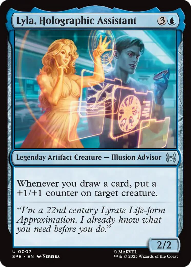 Lyla, Holographic Assistant (7) (Marvel's Spider-Man: Eternal-Legal) (SPE)