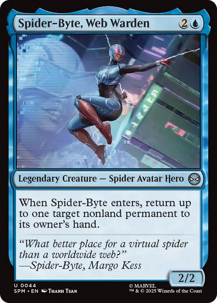 Spider-Byte, Web Warden (44) (Marvel's Spider-Man) (SPM)