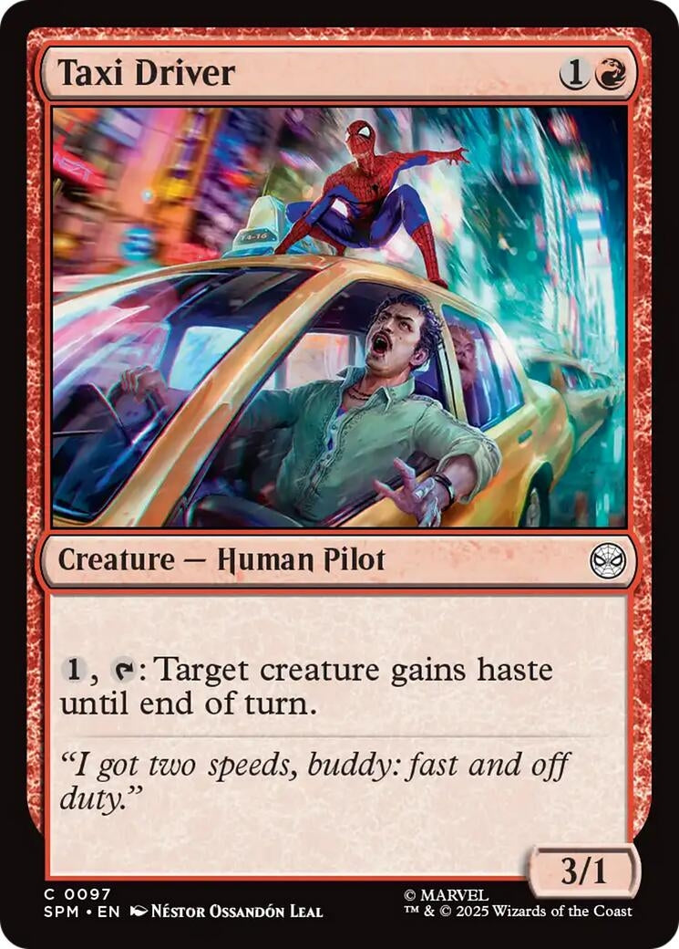 Taxi Driver (97) (Marvel's Spider-Man) (SPM)