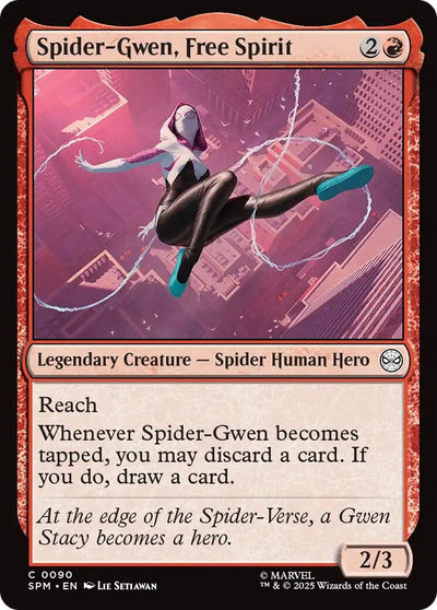 Spider-Gwen, Free Spirit (90) (Marvel's Spider-Man) (SPM)