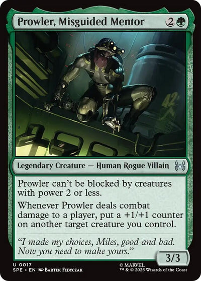 Prowler, Misguided Mentor (17) (Marvel's Spider-Man: Eternal-Legal) (SPE)