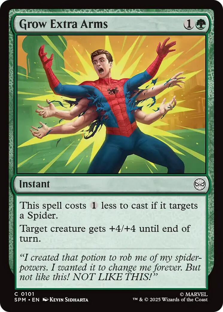 Grow Extra Arms (101) (Marvel's Spider-Man) (SPM)