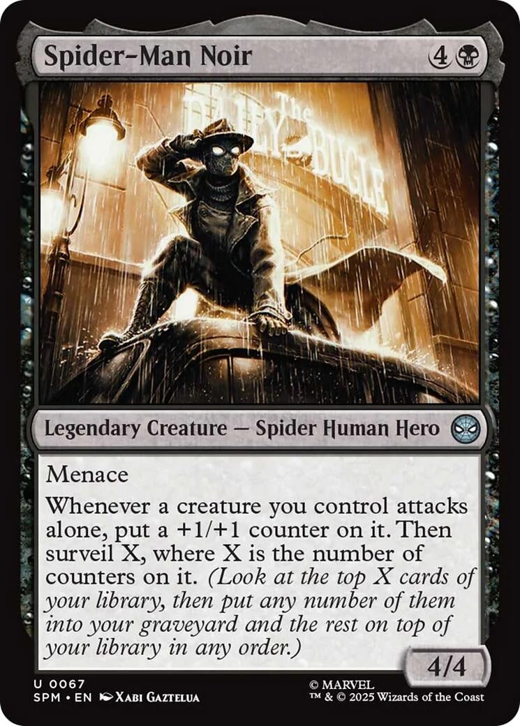 Spider-Man Noir (67) (Marvel's Spider-Man) (SPM)