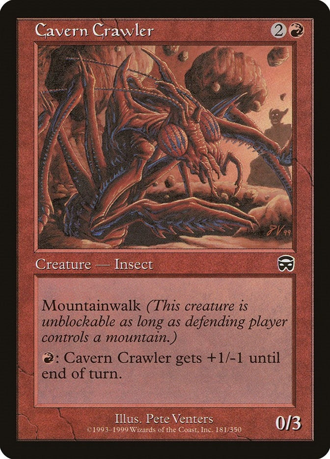 Cavern Crawler (181) (Mercadian Masques)