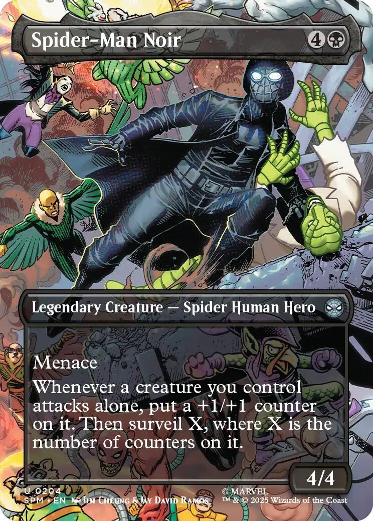 Spider-Man Noir (Borderless) (204) (Marvel's Spider-Man) (SPM)