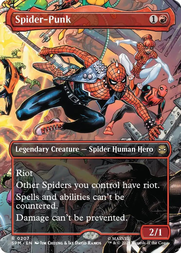 Spider-Punk (0207) (Borderless) (207) (Marvel's Spider-Man) (SPM)