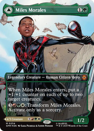 Miles Morales (0234) (Borderless) (234) (Marvel's Spider-Man)