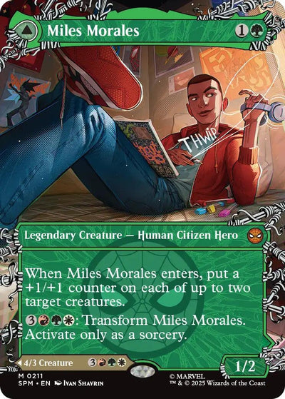 Miles Morales (0211) (Borderless) (211) (Marvel's Spider-Man) (SPM)