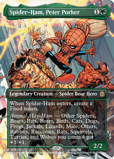 Spider-Ham, Peter Porker (Borderless) (201) (Marvel's Spider-Man) (SPM)