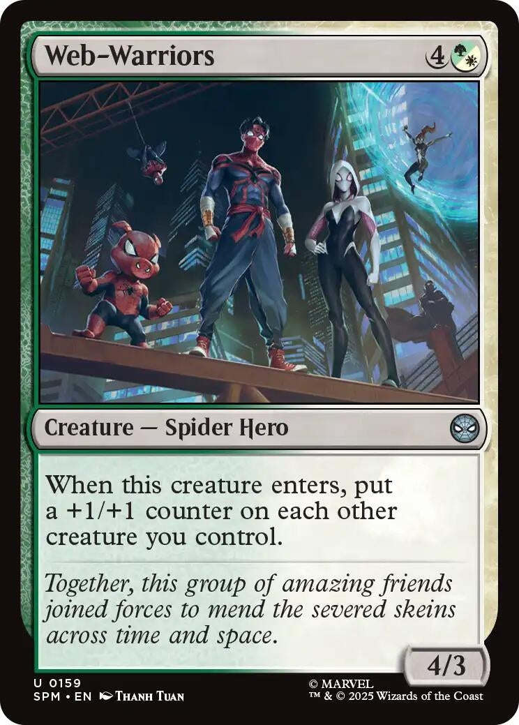 Web-Warriors (159) (Marvel's Spider-Man) (SPM)