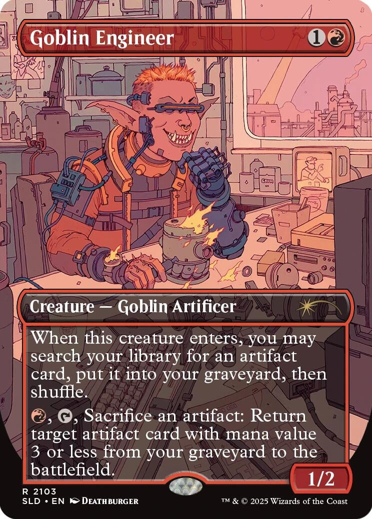 Goblin Engineer (2103) (Secret Lair Drop Series)