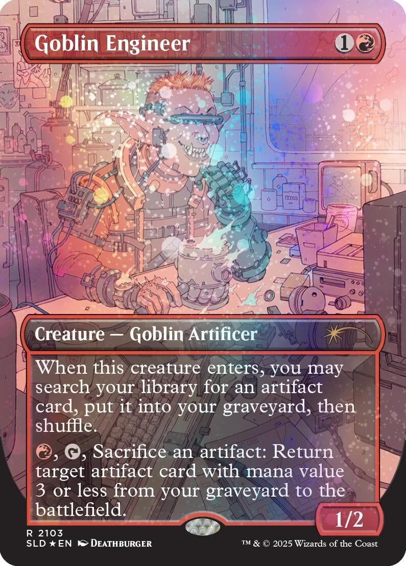 Goblin Engineer (Galaxy Foil) (2103) (Secret Lair Drop Series)