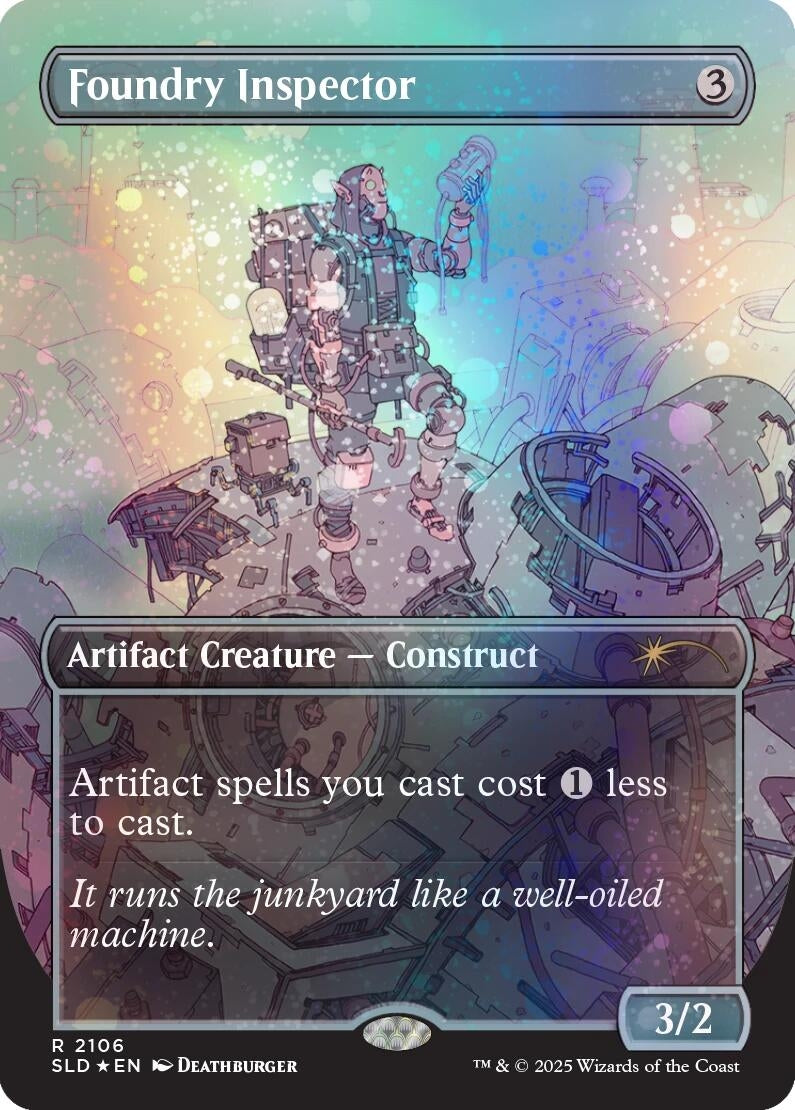 Foundry Inspector (Galaxy Foil) (2106) (Secret Lair Drop Series)