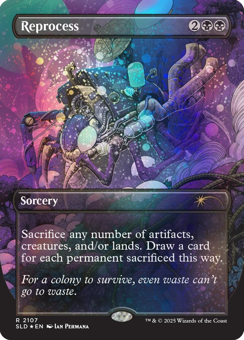 Reprocess (Galaxy Foil) (2107) (Secret Lair Drop Series)