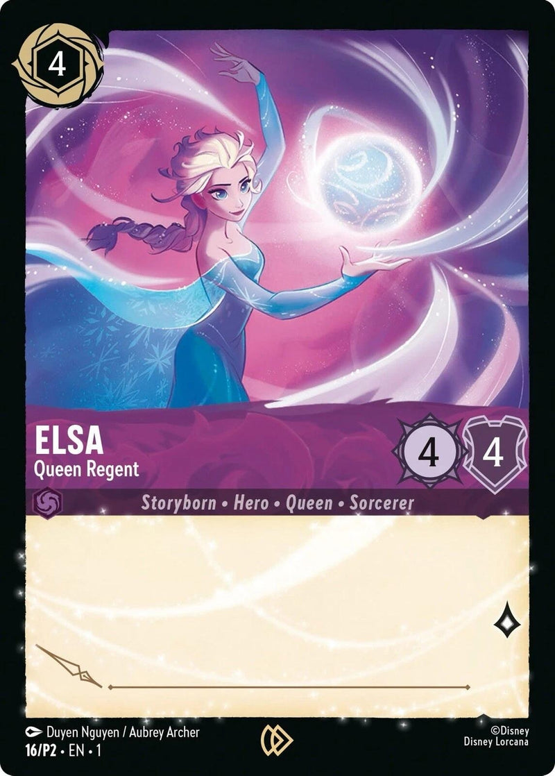 Elsa - Queen Regent (16) (Disney Lorcana Promo Cards)