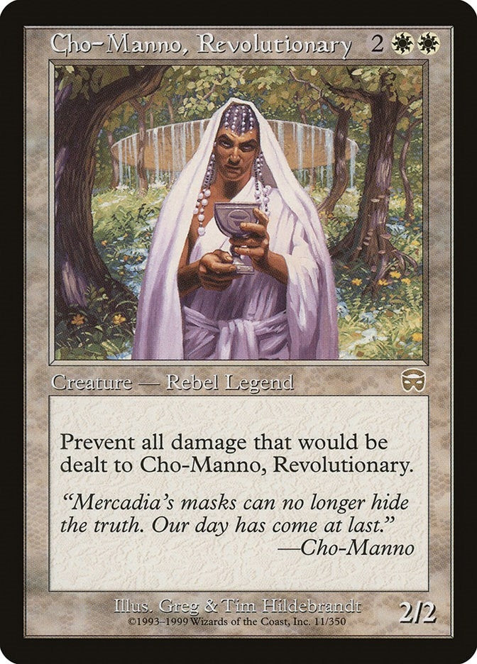 Cho-Manno, Revolutionary (11) (Mercadian Masques)