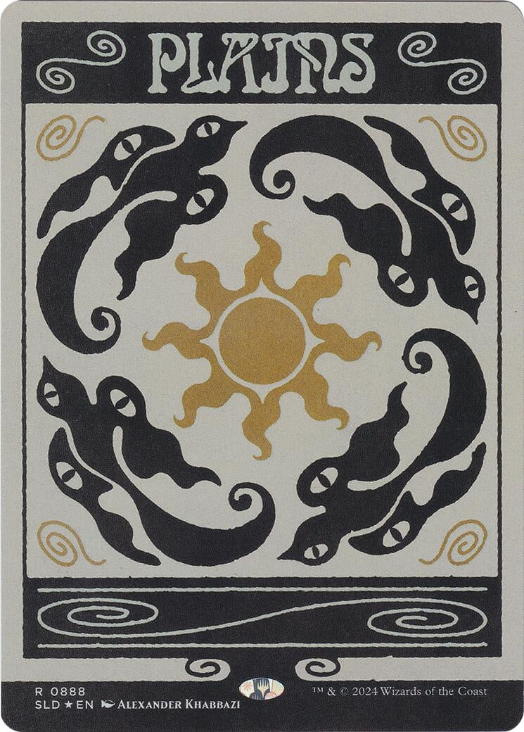 Plains (0888) (Rainbow Foil) (888) (Secret Lair Drop Series)