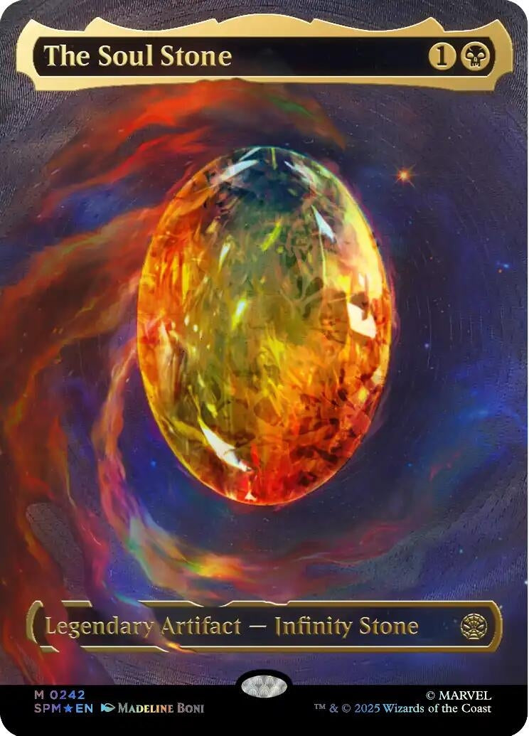 The Soul Stone (Cosmic Foil) (242) (Marvel's Spider-Man)