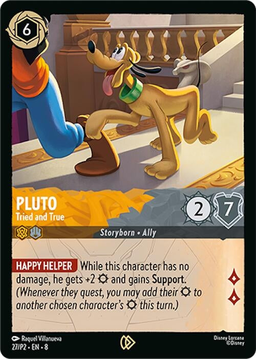 Pluto - Tried and True (27) (Disney Lorcana Promo Cards)