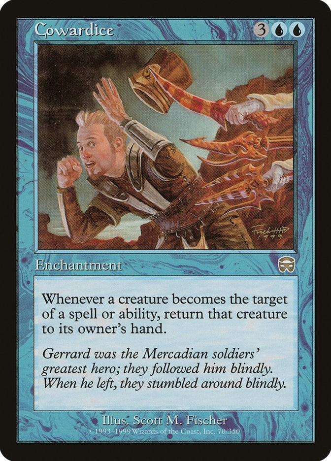 Cowardice (70) (Mercadian Masques)