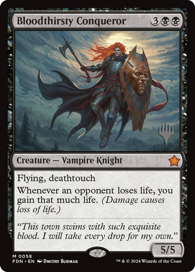 Bloodthirsty Conqueror (58) (Promo Pack: Foundations)