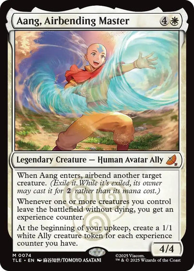Aang, Airbending Master (74) (Avatar: The Last Airbender: Eternal-Legal)