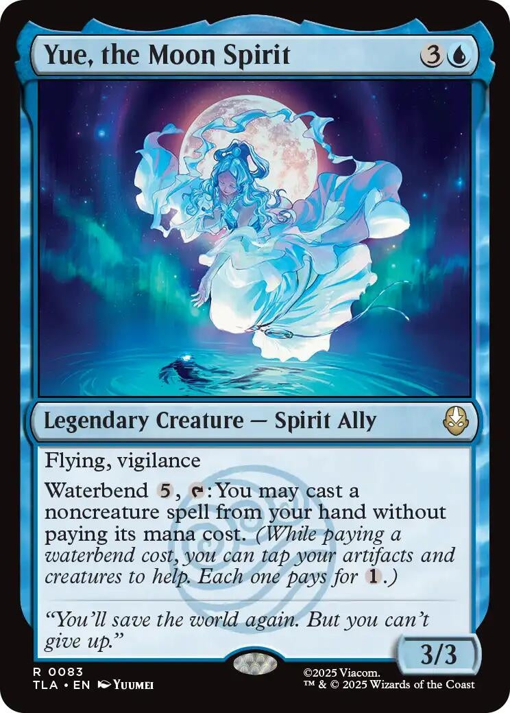 Yue, the Moon Spirit (83) (Avatar: The Last Airbender)